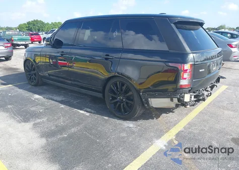 2015 Land Rover Range Rover Supercharged z USA, uszkodzony, nr VIN SALGS3TF0FA202892